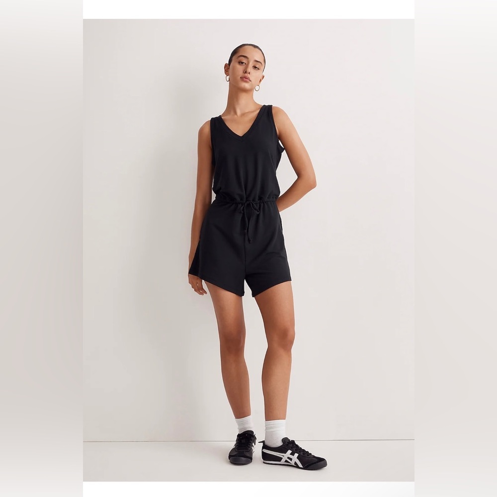 Madewell Drawstring Romper